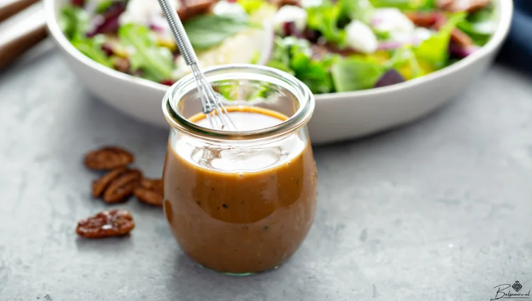 Balsamico dressing maken