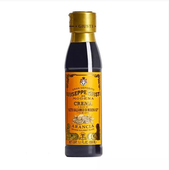 Giuseppe Guisti Crema Balsamico Sinaasappel - Balsamicoazijn - Glutenvrij Balsamicoazijn